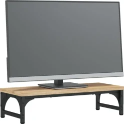 Appareils Électroniques|Allaitement & Alimentation-vidaXL Support de moniteur chêne sonoma 55x23x14 cm bois d'ingénierie Ch&ecirc;ne sonoma