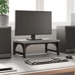 vidaXL Support de moniteur 37x23x14 cm bois d'ingénierie