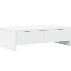 vidaXL Support de moniteur avec tiroirs bois d'ingénierie