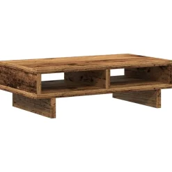Appareils Électroniques-vidaXL Support de moniteur 50x27x15 cm bois d'ingénierie Vieux bois