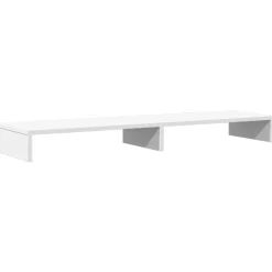 vidaXL Support de moniteur 100x27x10 cm bois d'ingénierie