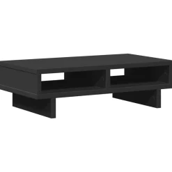Appareils Électroniques|Allaitement & Alimentation-vidaXL Support de moniteur 50x27x15 cm bois d'ingénierie Noir