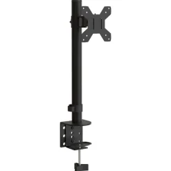 Appareils Électroniques-vidaXL Support de moniteur noir acier VESA 75/100 mm