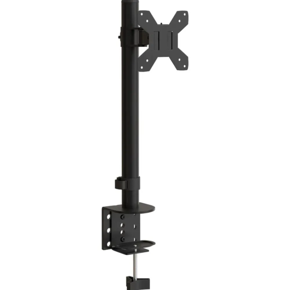 Appareils Électroniques-vidaXL Support de moniteur noir acier VESA 75/100 mm