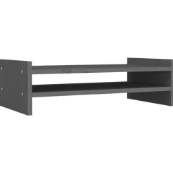 vidaXL Support de moniteur 50x27x15 cm Bois de pin solide