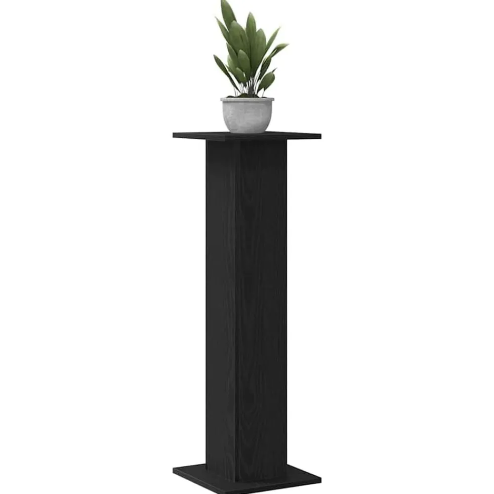 Appareils Électroniques|Pelouses & Jardins-vidaXL Support de Plante 2 pcs Chêne noir 30 x 30 x 95 cm Chêne noir