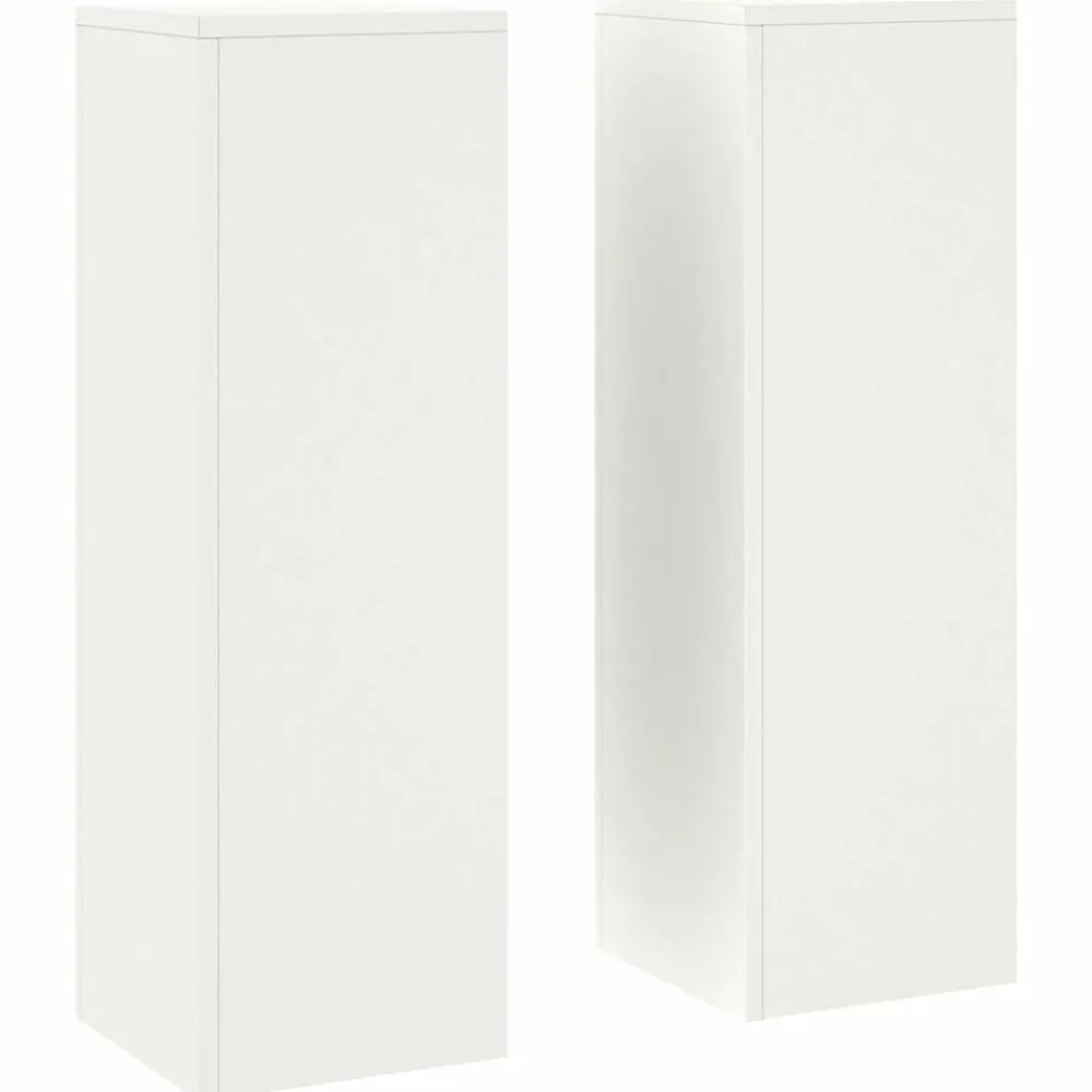 vidaXL Support de Plante 2 pcs 24 x 24 x 75 cm Acier