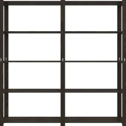 vidaXL Support de rangement à 5 niveaux 170x38x170 cm bois pin