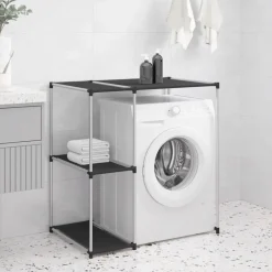 vidaXL Support de rangement sur la machine à laver 87x55x90,5 cm
