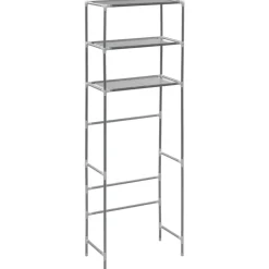vidaXL Support de rangement 3 niveaux de toilette é 53x28x169 cm