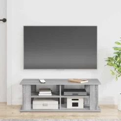 vidaXL Support de télévision Gris Sonoma 96 x 35 x 33,5 cm