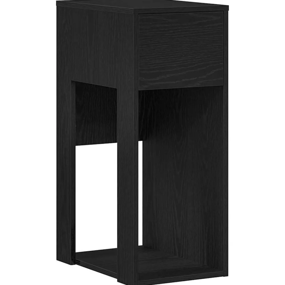 vidaXL Support de tour d'ordinateur avec tiroir 30x44x74 cm