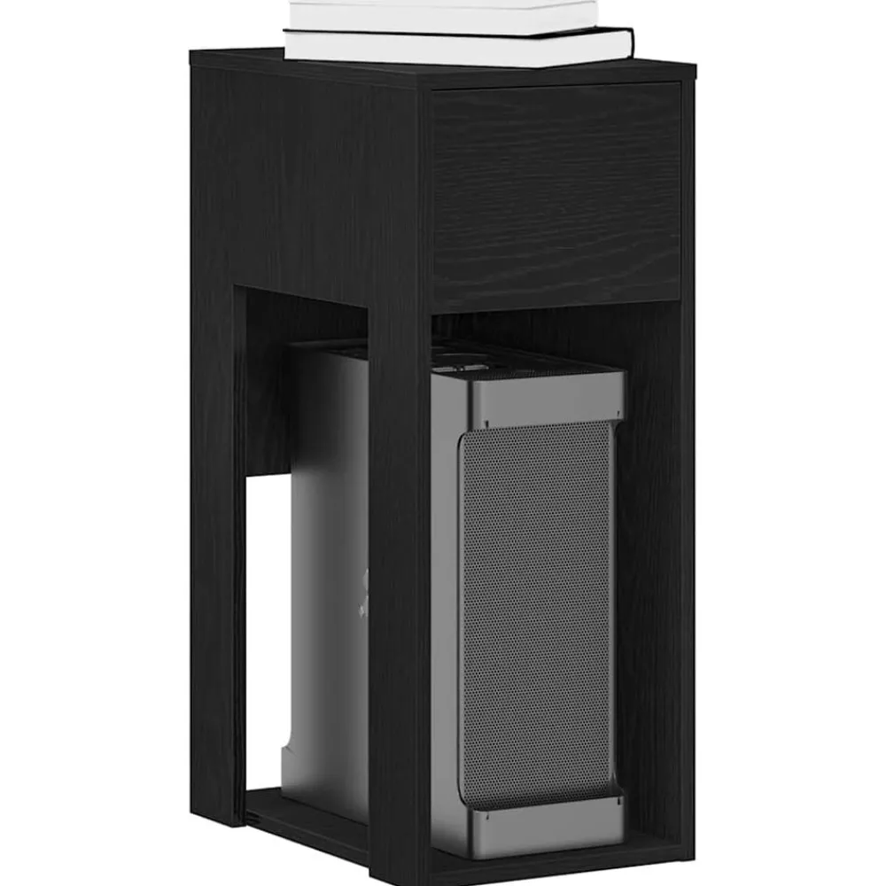vidaXL Support de tour d'ordinateur avec tiroir 30x44x74 cm