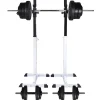 Entraînement & Fitness-vidaXL Support d'haltères avec jeu d'haltères et de poids 60,5 kg