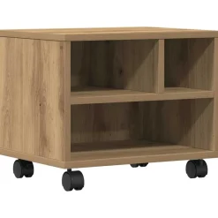 vidaXL Support d'imprimante Chêne artisanal 41 x 32 x 34,5 cm