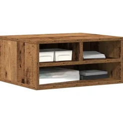vidaXL Support d'imprimante 49 x 40 x 22,5 cm