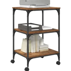 vidaXL Support d'imprimante 50 x 41 x 75 cm