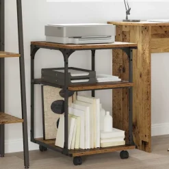 vidaXL Support d'imprimante 43 x 48 x 64 cm
