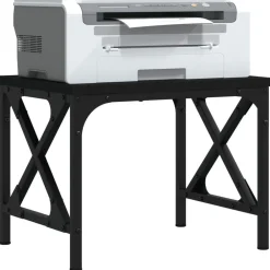 vidaXL Support d'imprimante 40x30x31 cm bois d'ingénierie