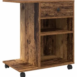 vidaXL Support d'imprimante avec tiroir 60 x 40 x 68,5 cm