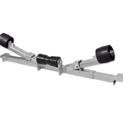 vidaXL Support inférieur de remorque de bateau avec rouleaux