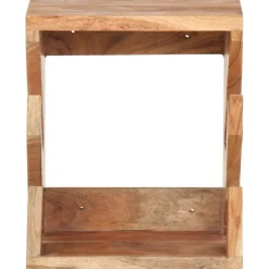 vidaXL Support mural de planche à roulettes 25x20x30 cm Bois d'acacia