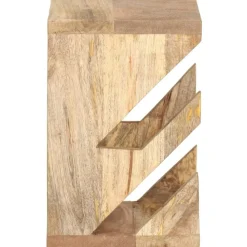 vidaXL Support mural de planche à roulettes 25x20x30 cm Bois manguier