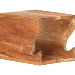 vidaXL Support mural de vélos 35x25x25 cm Bois d'acacia massif