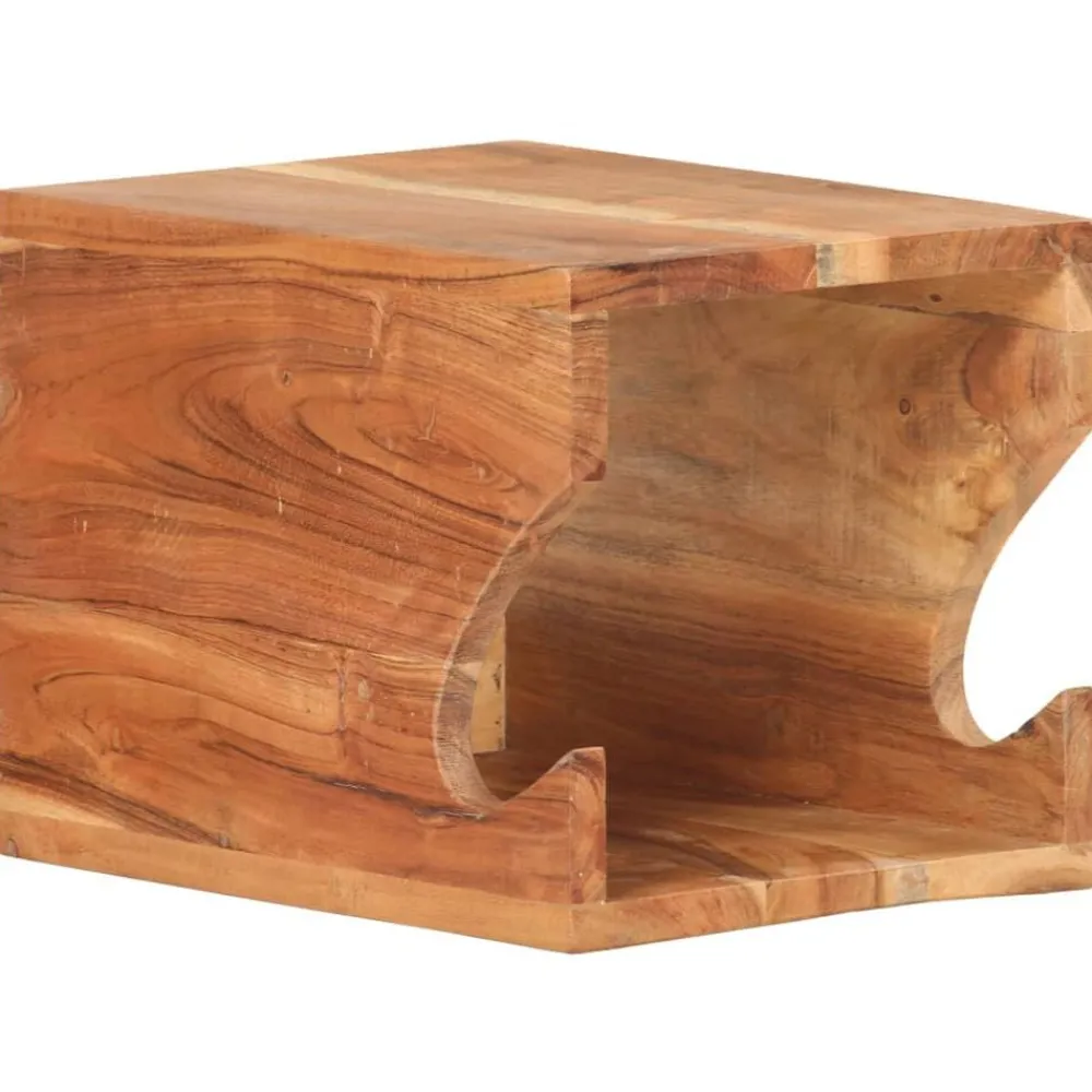 vidaXL Support mural de vélos 35x25x25 cm Bois d'acacia massif