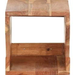 vidaXL Support mural de vélos 35x25x25 cm Bois d'acacia massif