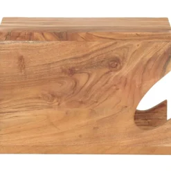 vidaXL Support mural de vélos 35x25x25 cm Bois d'acacia massif