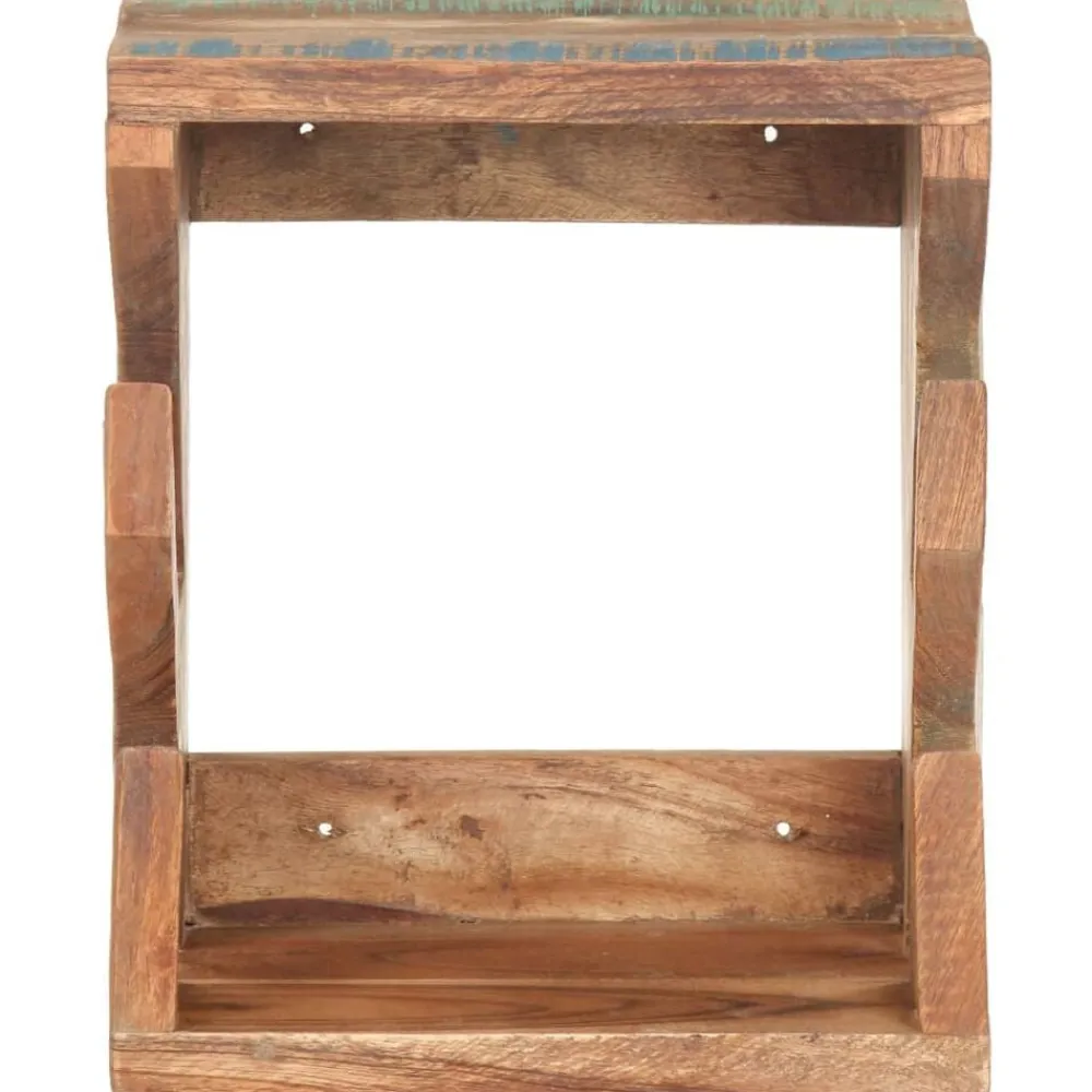 Pièces Détachées Pour Véhicules-vidaXL Support mural planche à roulettes 25x20x30 cm Bois récupération