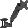 Appareils Électroniques-vidaXL Support mural pour moniteur 27 pouces max ressort à gaz 10 kg