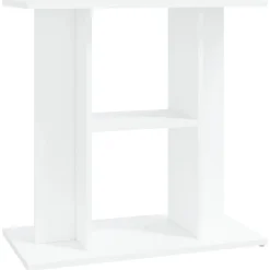 Articles Pour Animaux De Compagnie-vidaXL Support pour aquarium 60x30x60 cm bois d'ingénierie Blanc