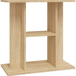 vidaXL Support pour aquarium chêne sonoma 60x30x60cm bois d'ingénierie