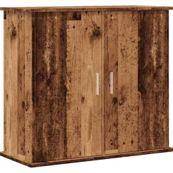 vidaXL Support pour aquarium 81x36x73 cm bois d'ingénierie