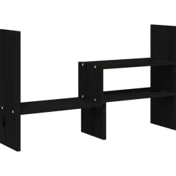 vidaXL Support pour moniteur (39-72)x17x43 cm Bois de pin solide