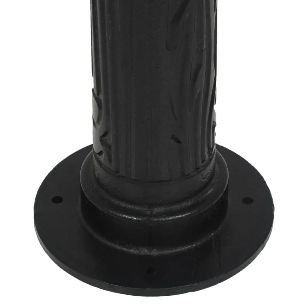 Pompes-vidaXL Support pour pompe à eau manuelle de jardin Fonte