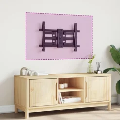 vidaXL Support TV mural pour écran 37-80 pouces max VESA 600x400 mm