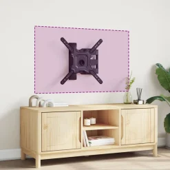 vidaXL Support TV mural pour écran 32-55 pouces max VESA 400x400 mm