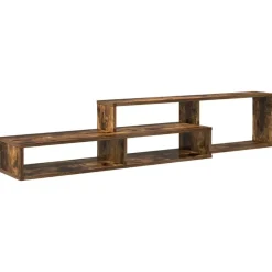 Meubles Tv-vidaXL SupportmuralpourTV 150x25x28,5cm Bois d'ingénierie Chêne fumé