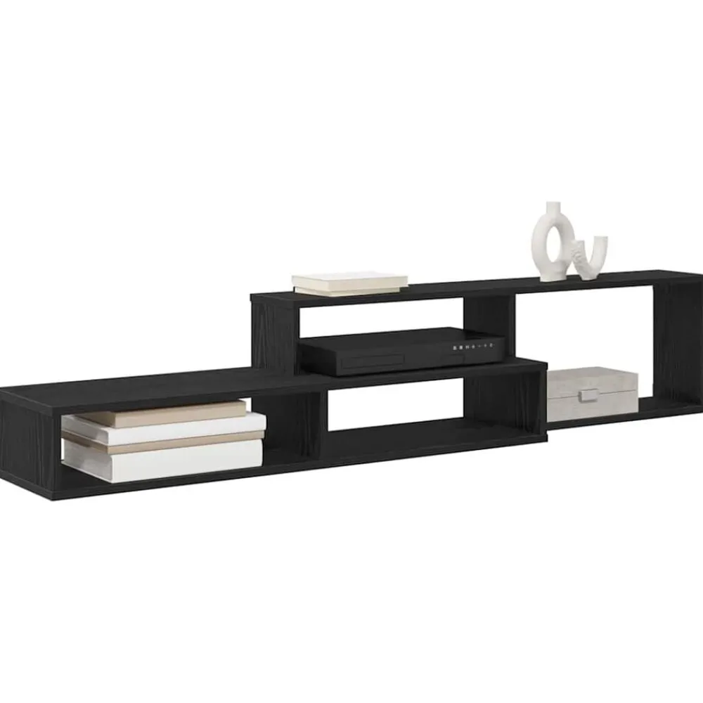 vidaXL SupportmuralpourTV 150x25x28,5cm Bois d'ingénierie