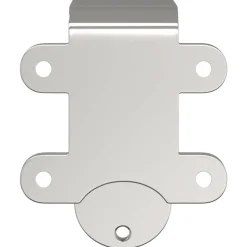Matériaux De Construction-vidaXL Supports de dérivation pour portes de grange 4 pcs rails plats