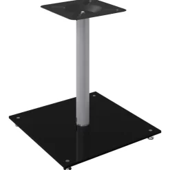 vidaXL Supports de haut-parleurs 2 pcs 1 pilier