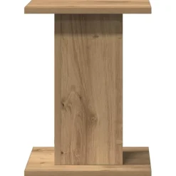 Appareils Électroniques-vidaXL Supports de haut-parleurs 2 pcs chêne artisanal bois ingénierie Chêne