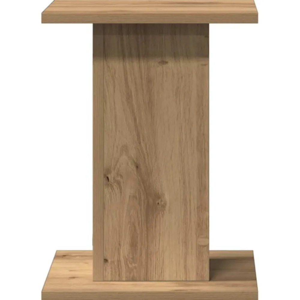 Appareils Électroniques-vidaXL Supports de haut-parleurs 2 pcs chêne artisanal bois ingénierie Chêne
