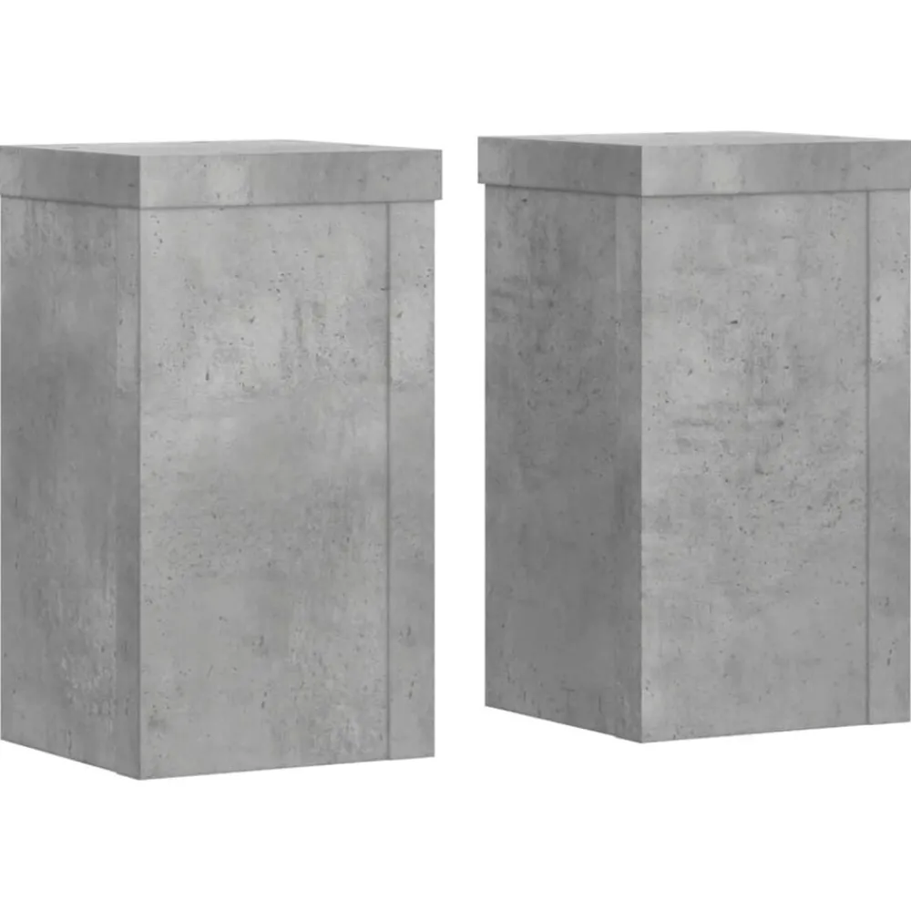 vidaXL Supports pour plantes 2 pcs bois d'ingénierie