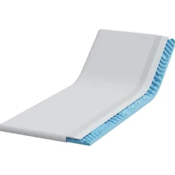 vidaXL Surmatelas Blanc 80 x 200 cm Tissu Jacquard