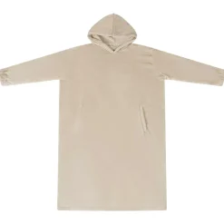 Vêtements & Accessoires-vidaXL Sweat à capuche couverture s Flanelle Beige