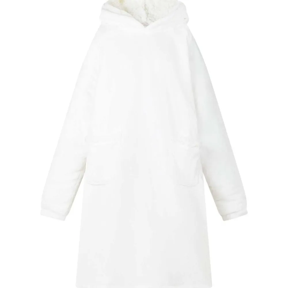 vidaXL Sweat à capuche couverture M Polaire et flanelle